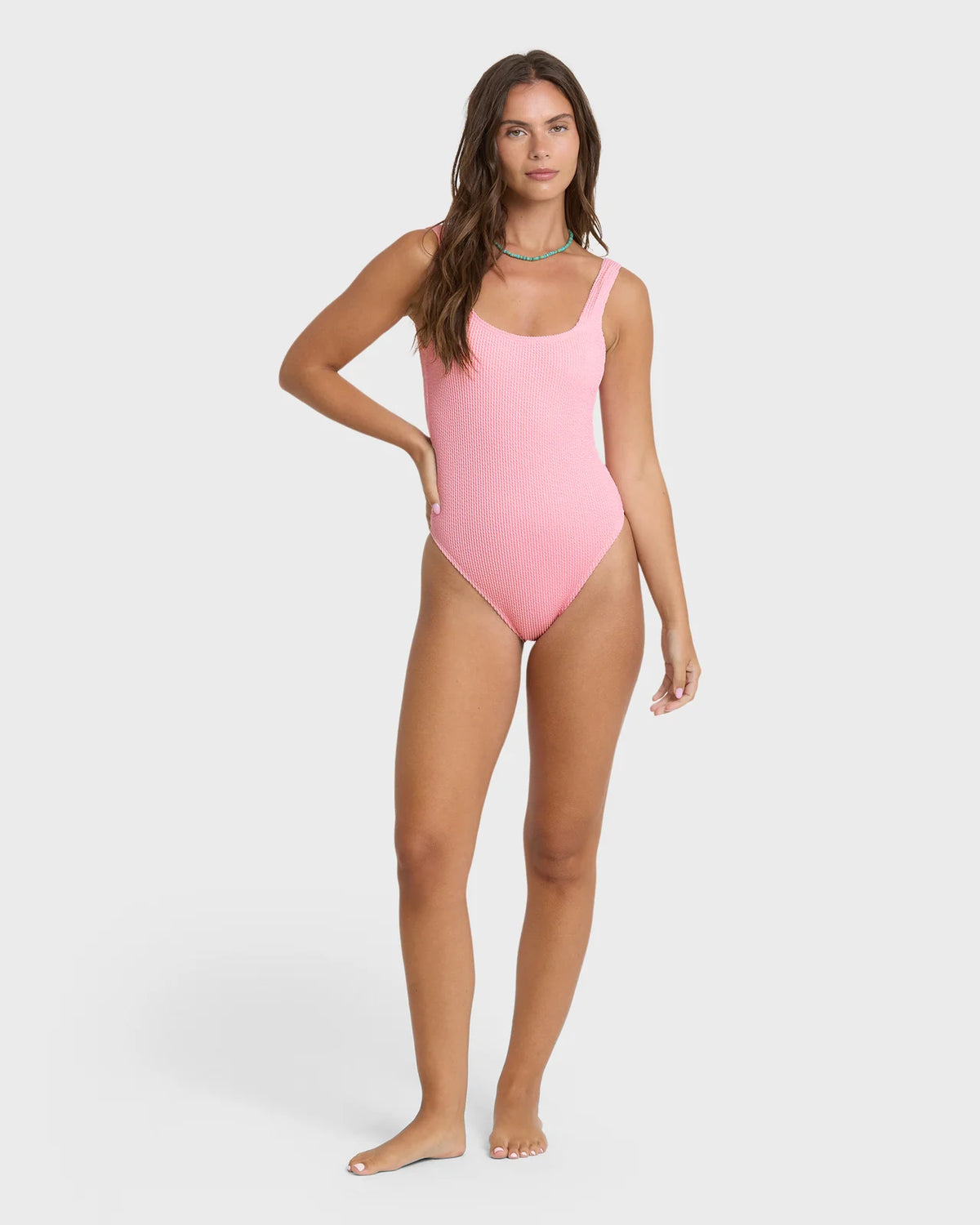 Summer Hi Tanker One Piece Swimsuit