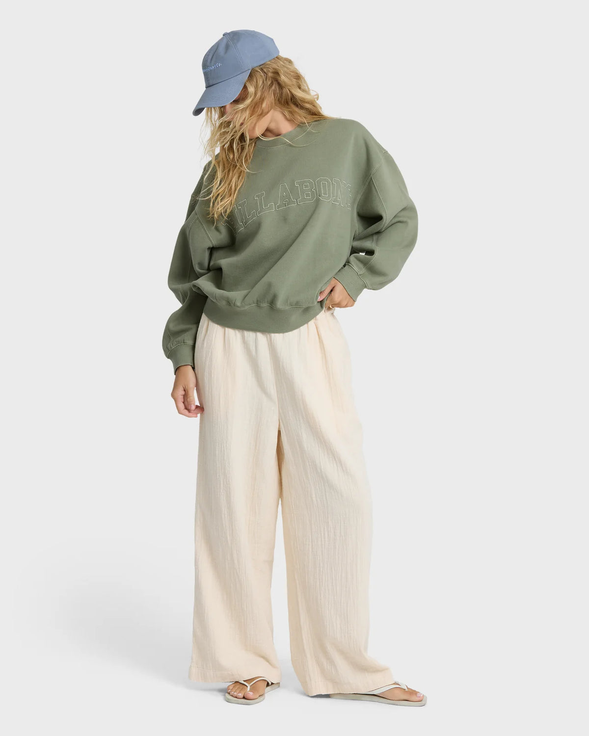 Vibes Kendal Embroidered Crewneck Sweatshirt