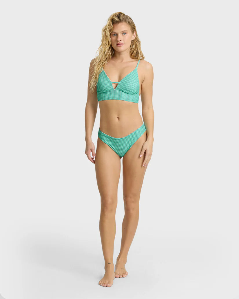 Babe Alert reversible V-neck tank bralette bikini top by Billabong