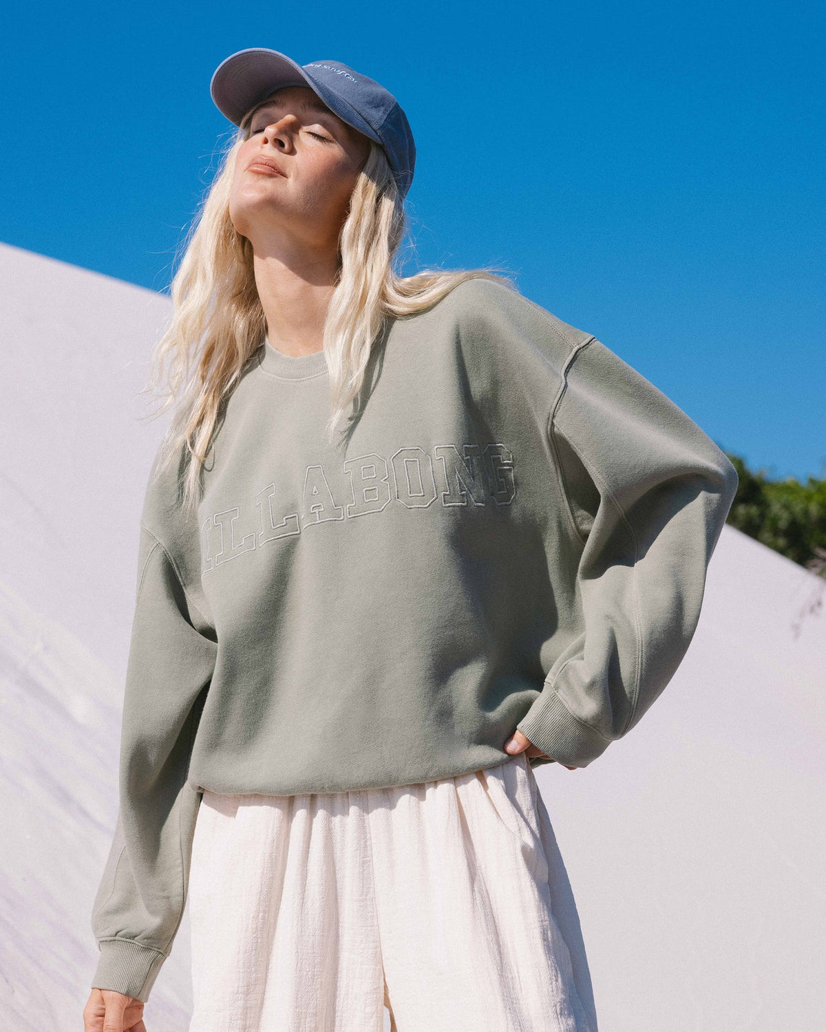 Vibes Kendal Embroidered Crewneck Sweatshirt