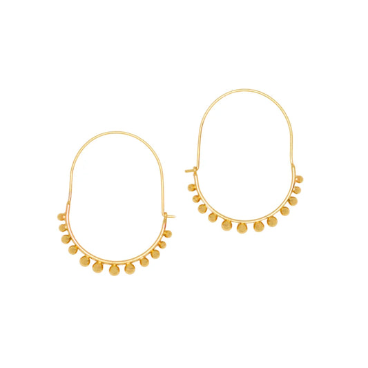 Celeste Boho Hoop Earring