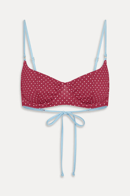 Cola Underwire Balconette Bikini Top