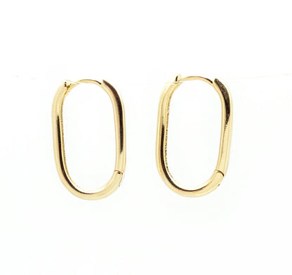 Deco Hoop Salty Earrings