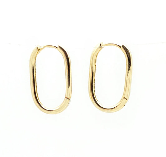 Deco Hoop Salty Earrings