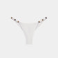 Solid Dora Detail Bikini Bottom