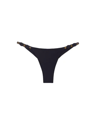 Solid Dora Detail Bikini Bottom