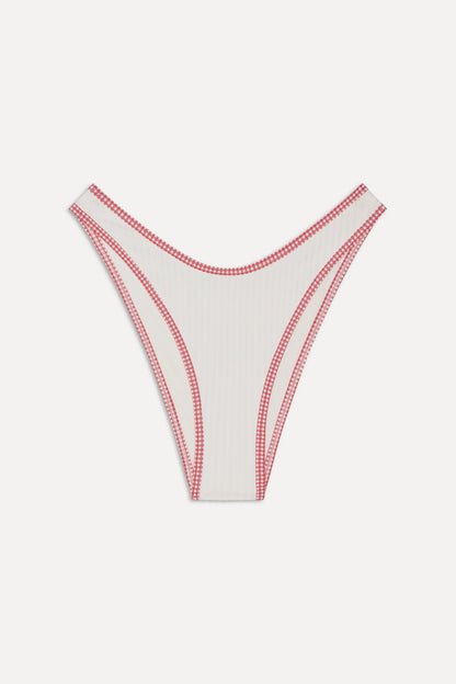 Bella Hadid x Frankies Dove Terry Rib Bikini Bottom