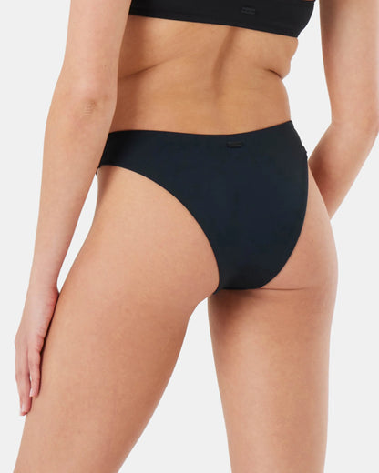 Solid Beach Classics High Leg Cheeky Bikini Bottom