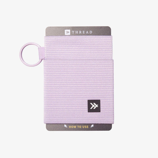 Lavender Elastic Wallet