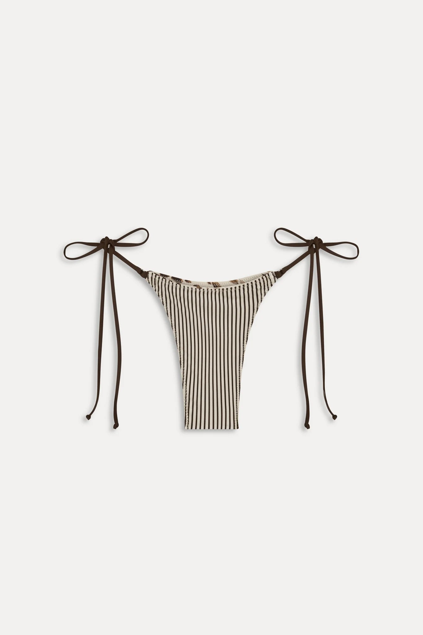 x JENNIE Elena Satin Reversible Tie Side Bikini Bottom