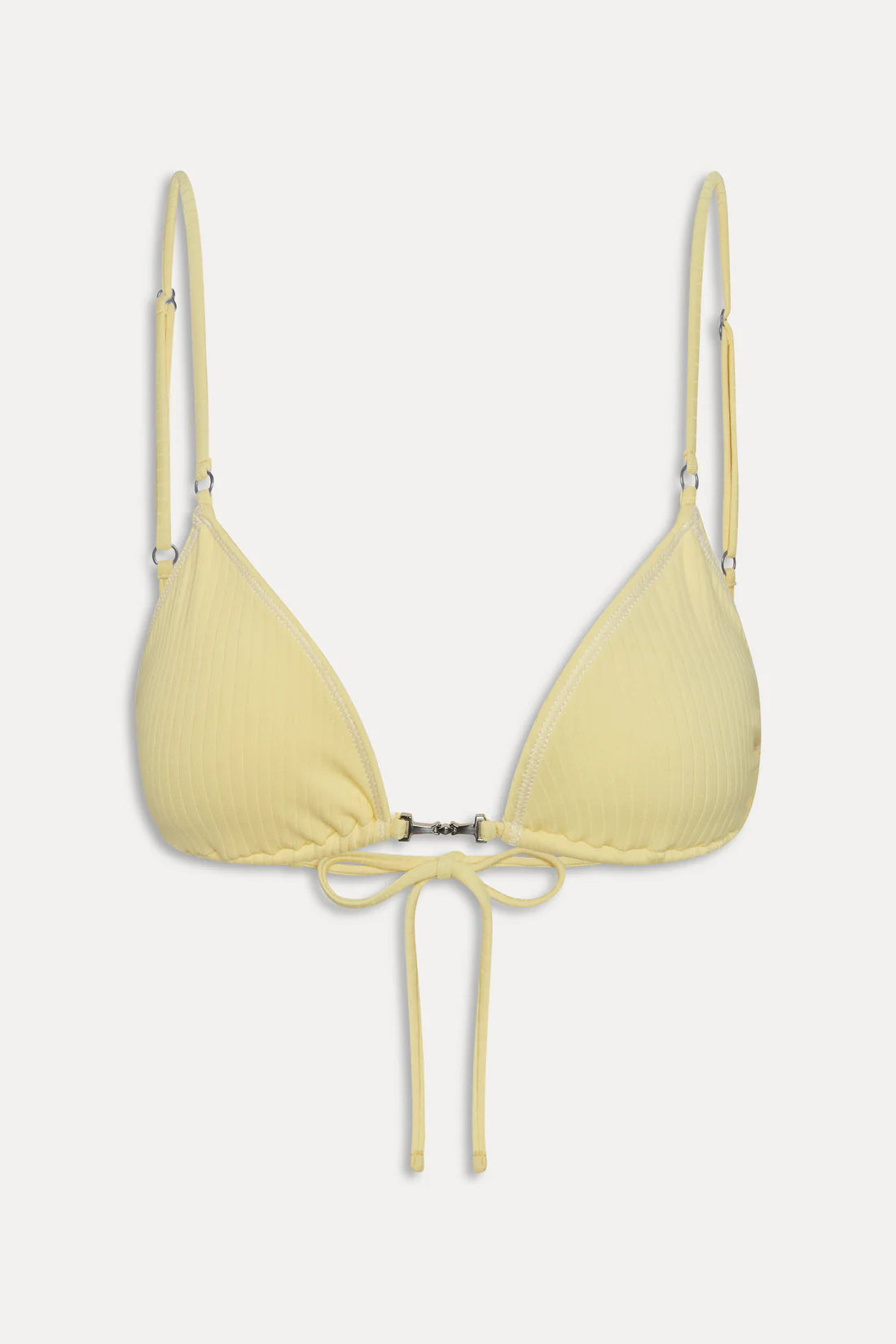 Frankies x JENNIE Elena ribbed bralette bikini top