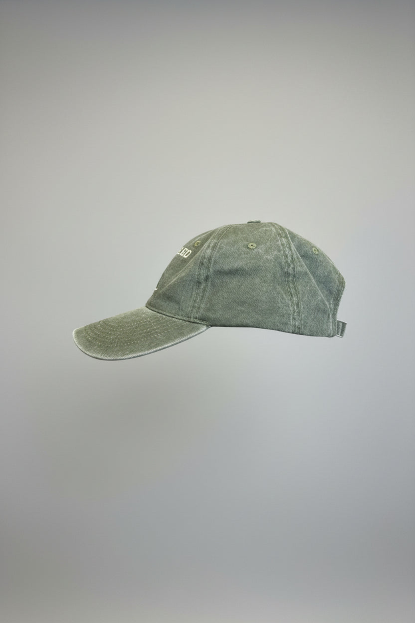 Embroidered San Diego Washed Baseball Hat