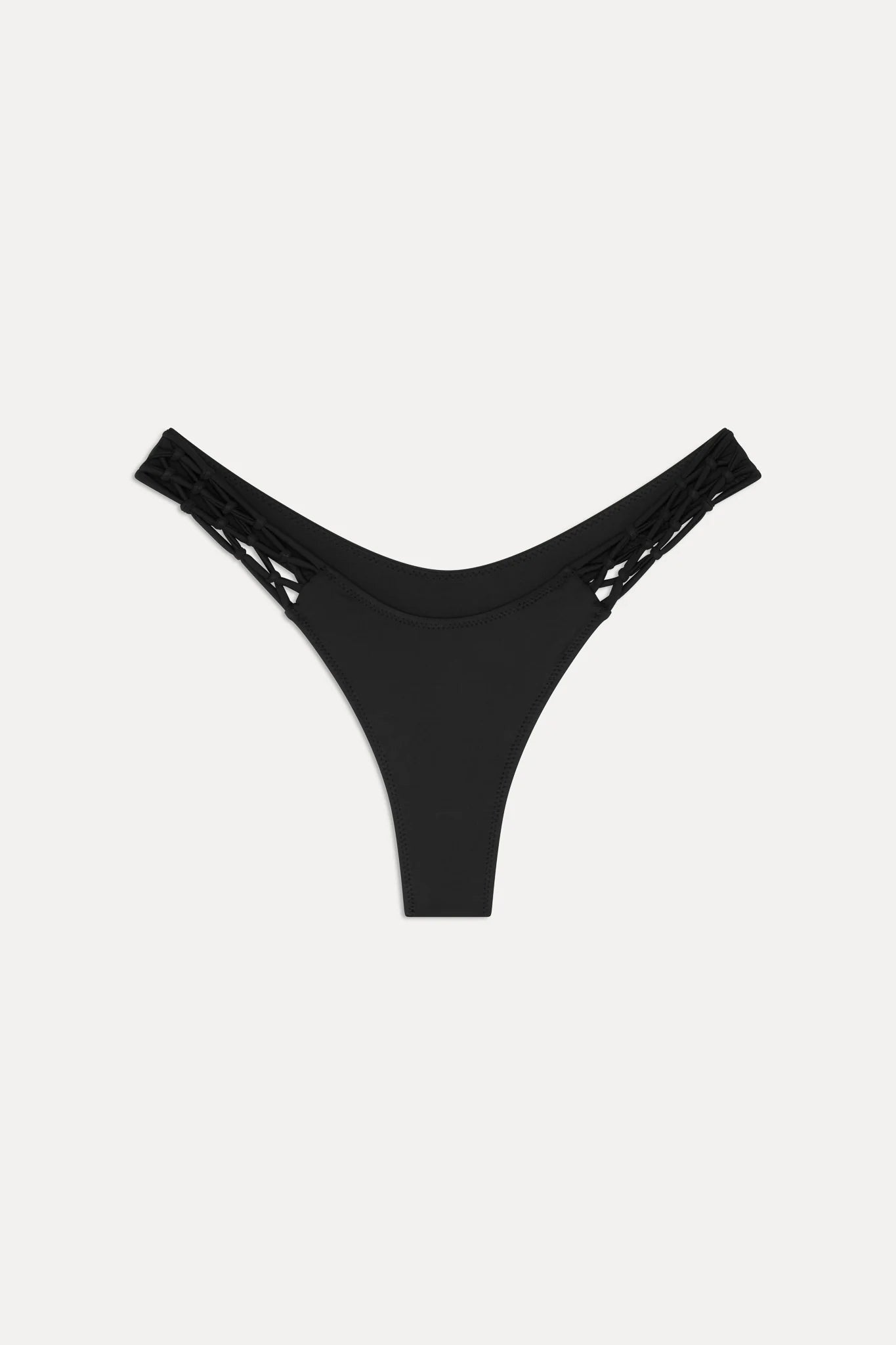 Frankies x JENNIE Encore micro skimpy cheeky bikini bottom in black
