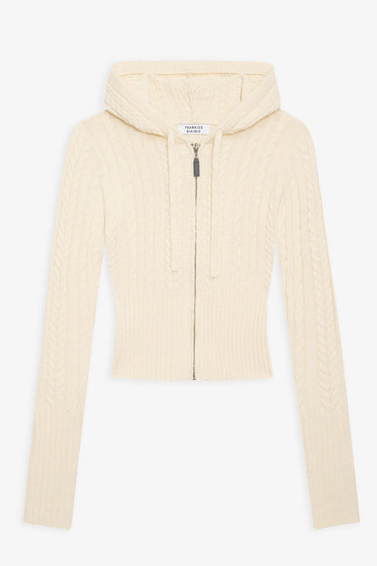 Aimee Cable Cloud Knit Hoodie