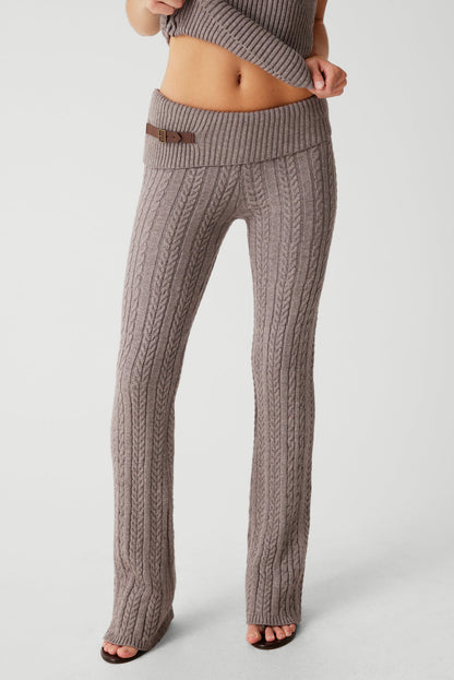 Fleur Cable Cloud Knit Pant