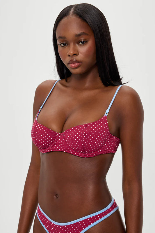 Cola Underwire Balconette Bikini Top