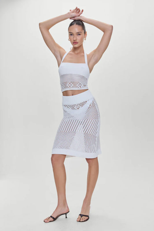 Orchard Crochet Halter Top