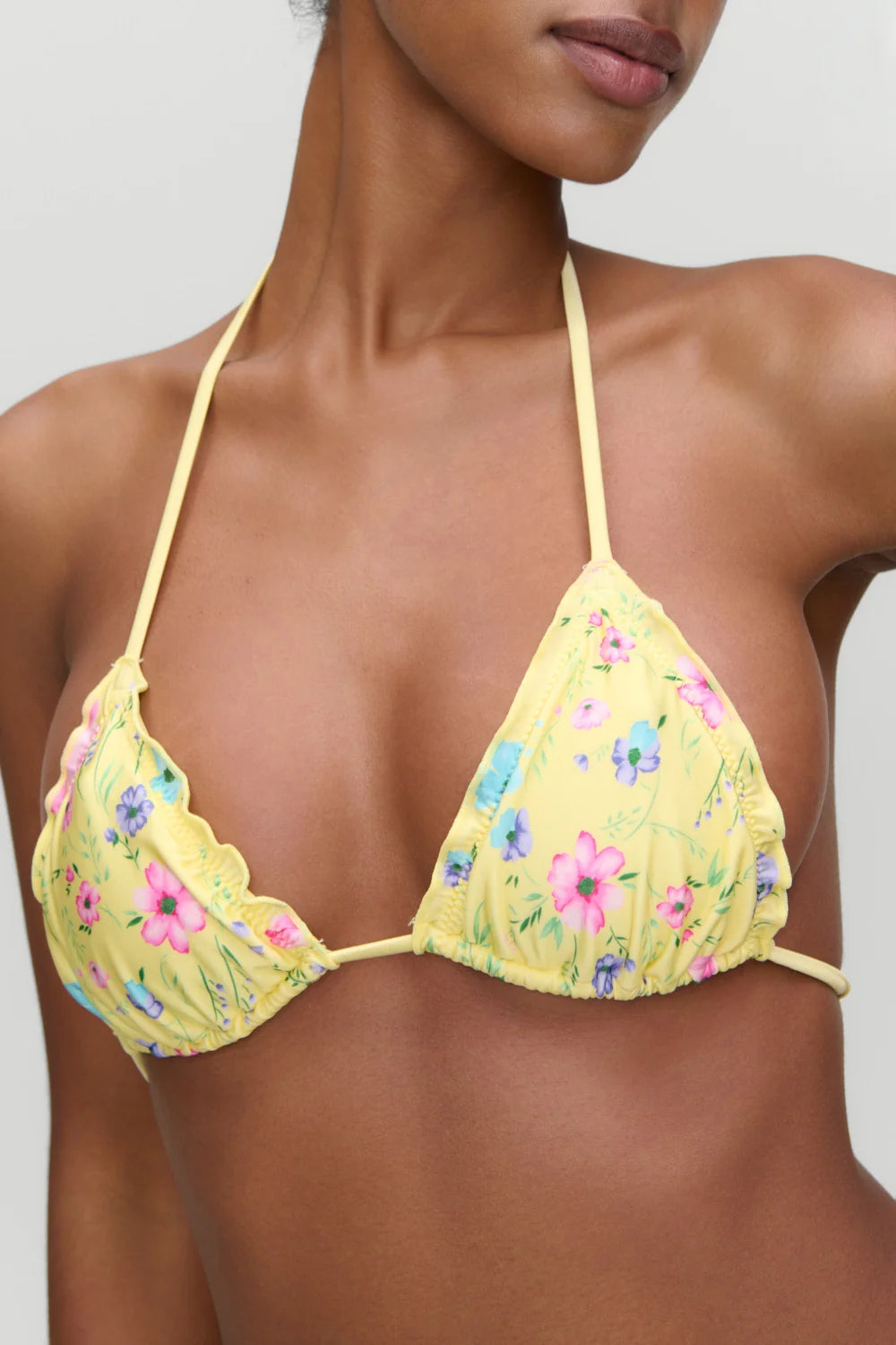 x Devon Lee Carlson Tidal Halter Bikini Top
