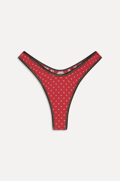 Bella Hadid x Frankies Full Moon Thong Bikini Bottom