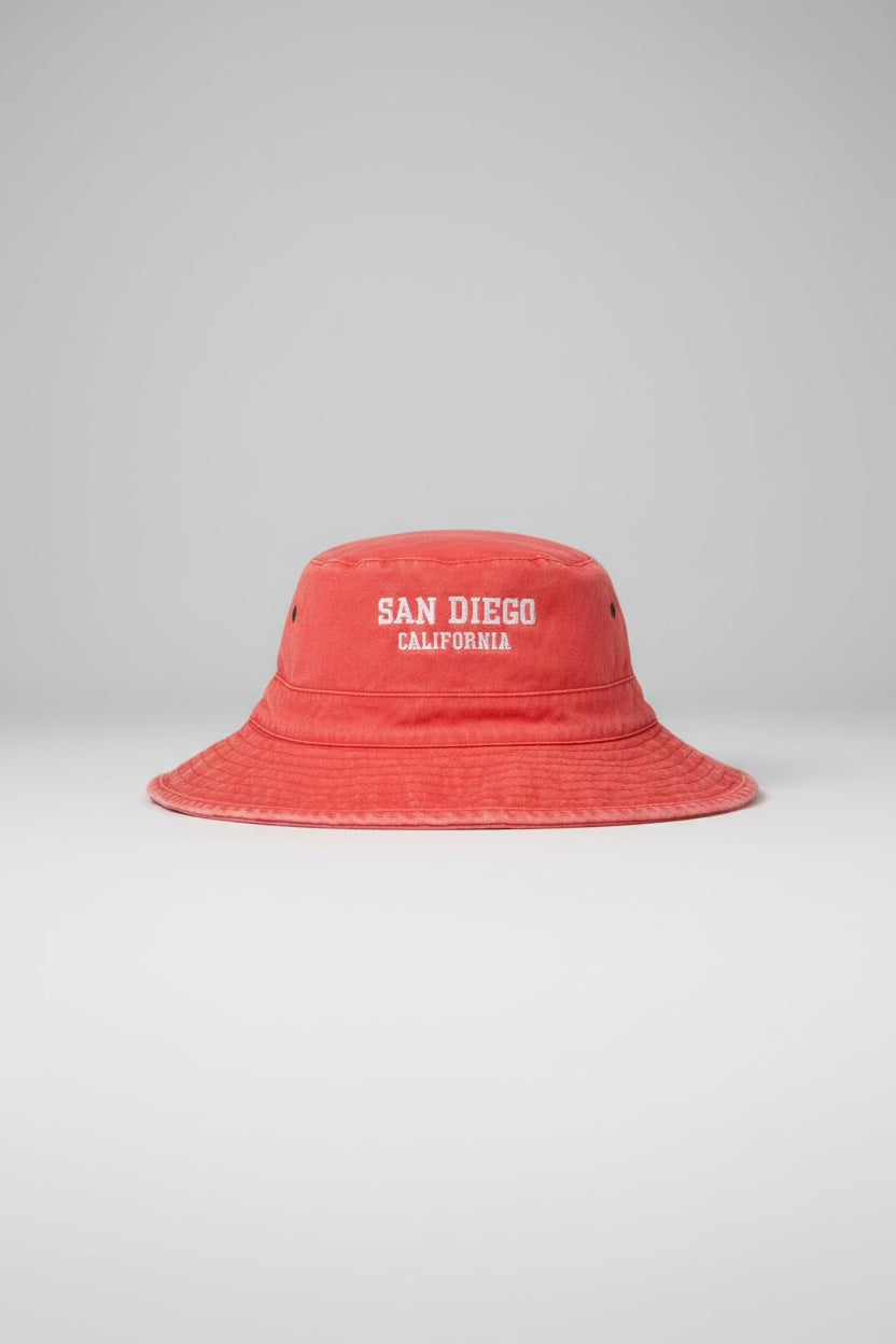 San Diego washed bucket hat