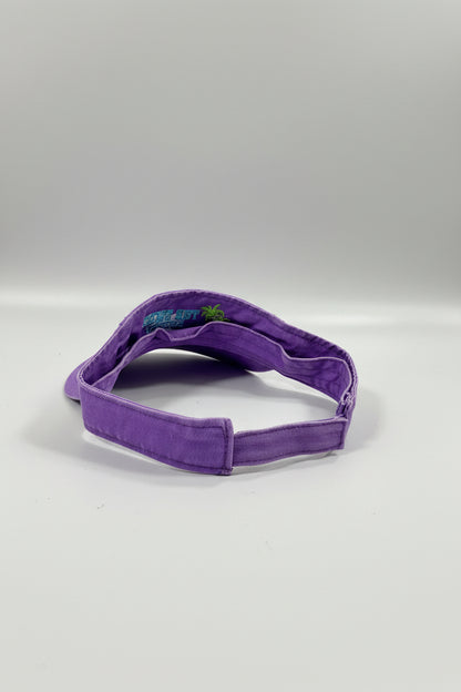 Embroidered Washed Visor