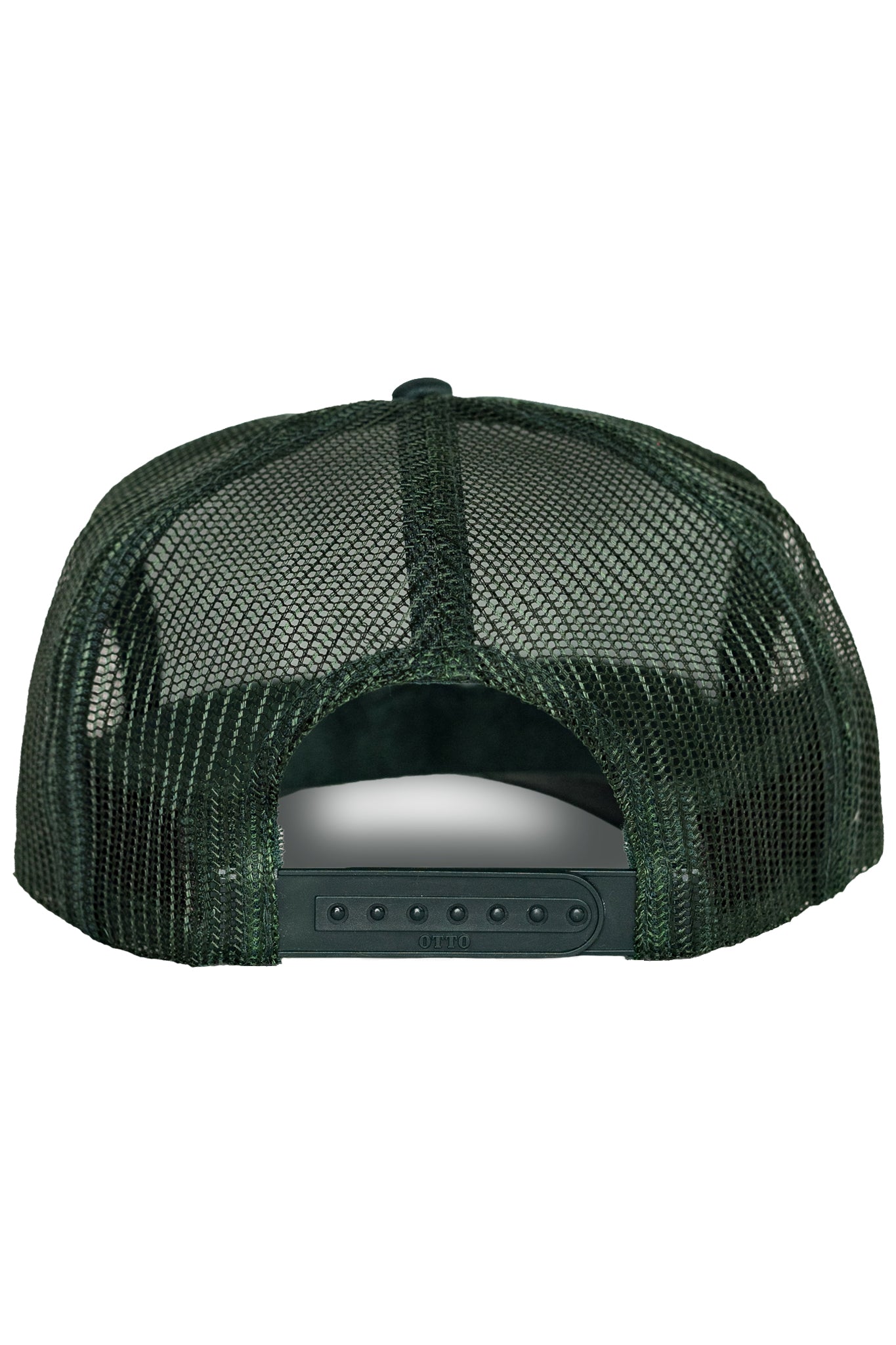 Stay Wild Trucker Hat in Deep Green - alternate view