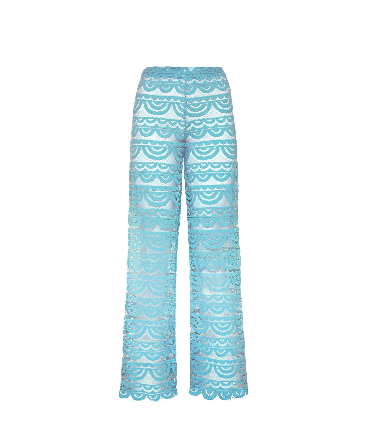 High Waist Lace Cover Up Pant