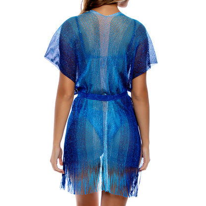 Mesh Short Caftan