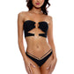 Jetset Luli Double Loop Bandeau Crop Bikini Top