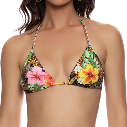 Visions Of Paradise Chain Triangle Top