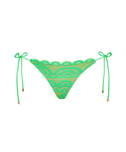 Lace Tie Side Teeny Bikini Bottom
