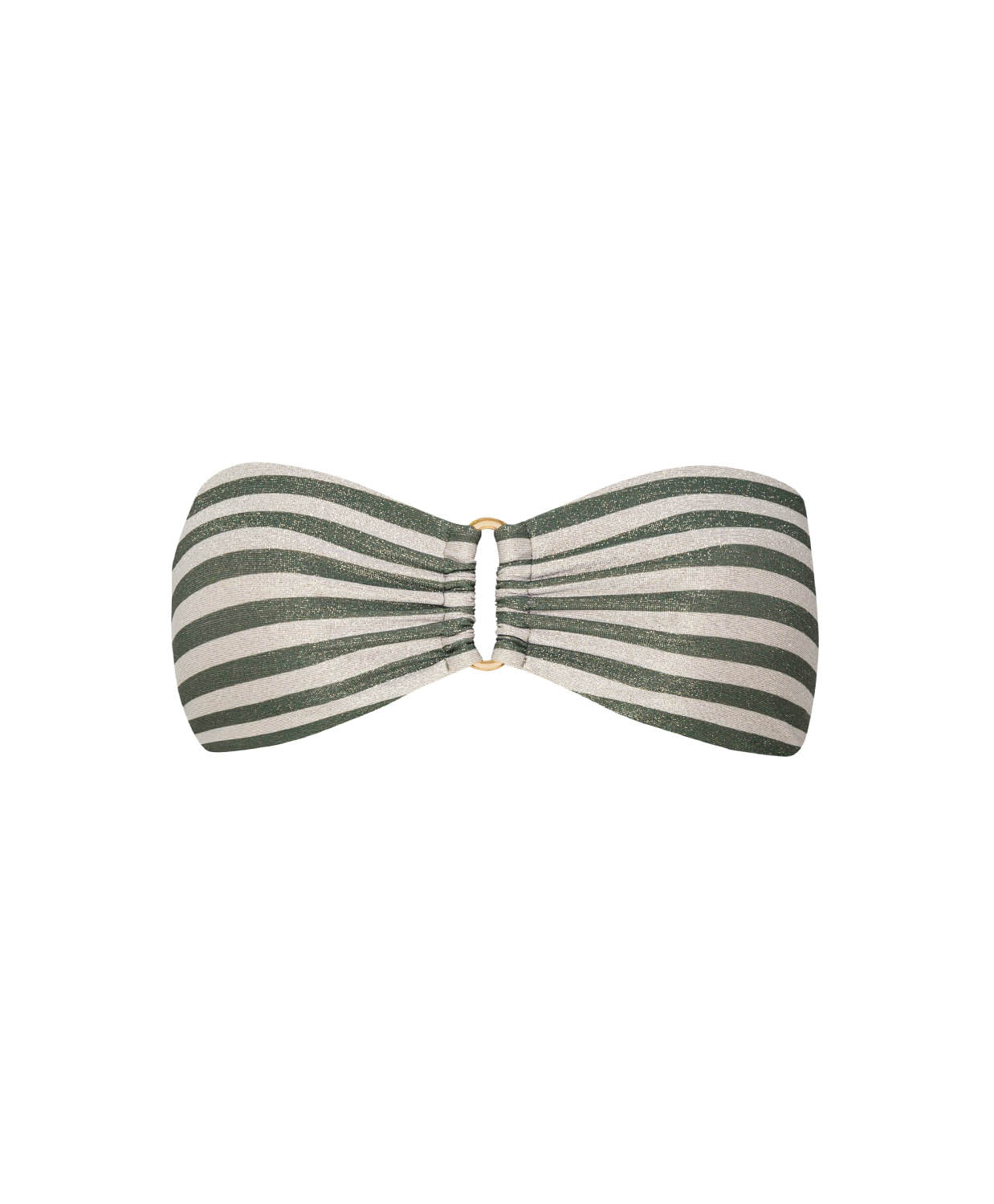 Meadow Detail Bandeau Bikini Top