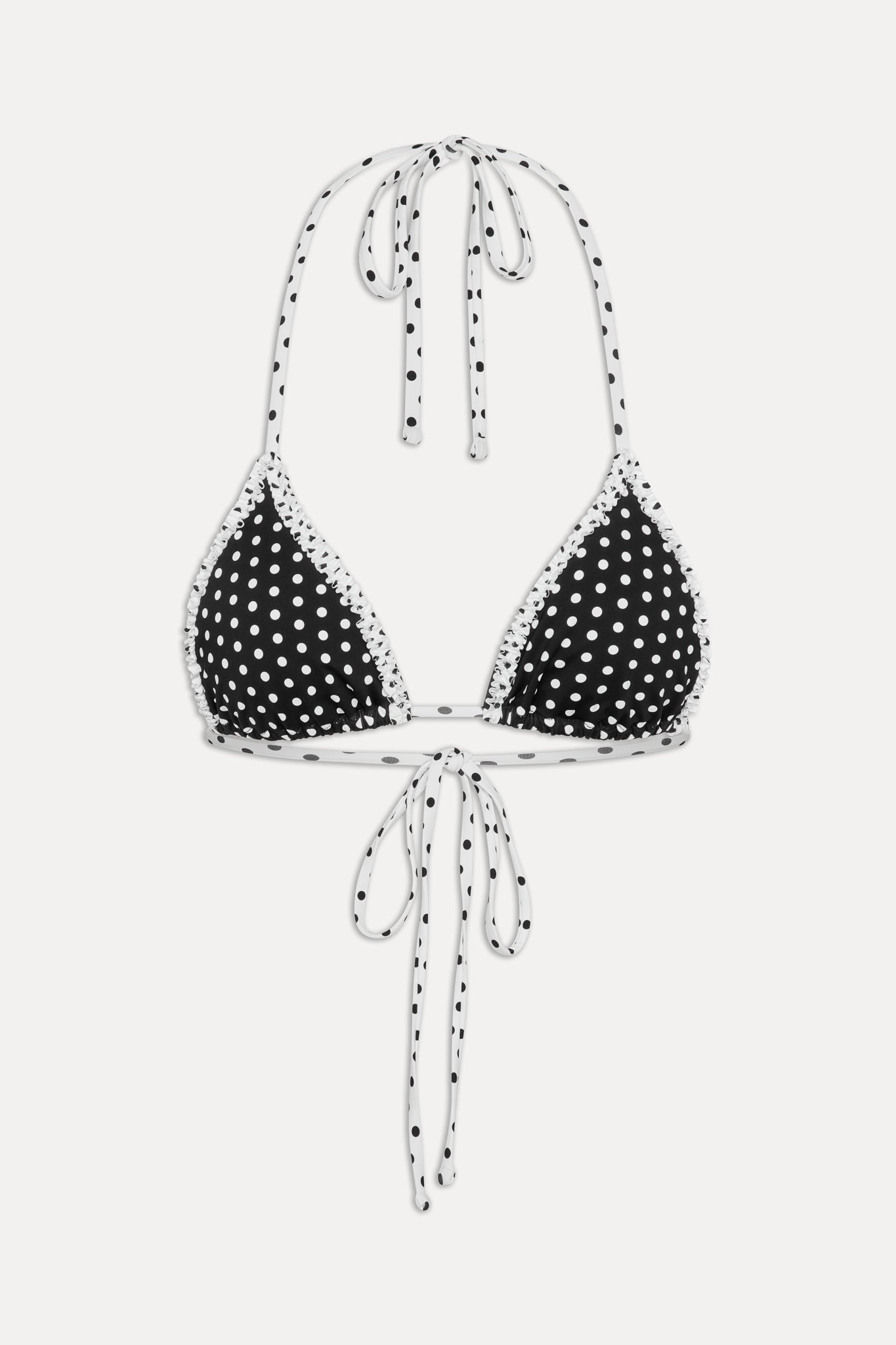 Nick Triangle Halter Bikini Top