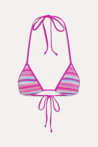 Nick Space Dyed Triangle Bikini Top