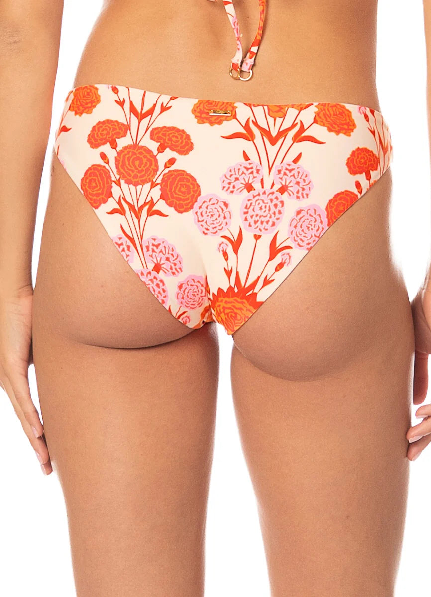 Petal Spell Flirt low rise thin-side cheeky bikini bottom by Maaji