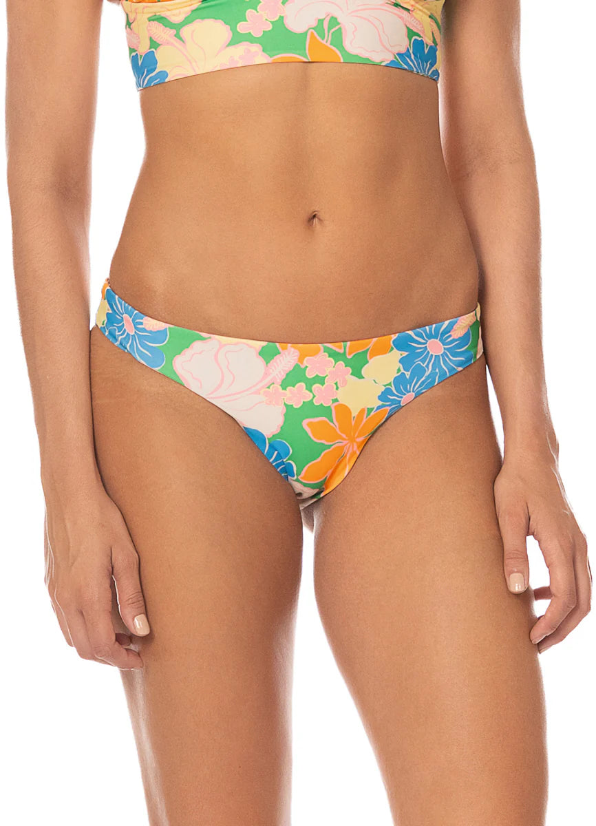 Tropic Lei Flirt low rise thin-side cheeky bikini bottom by Maaji