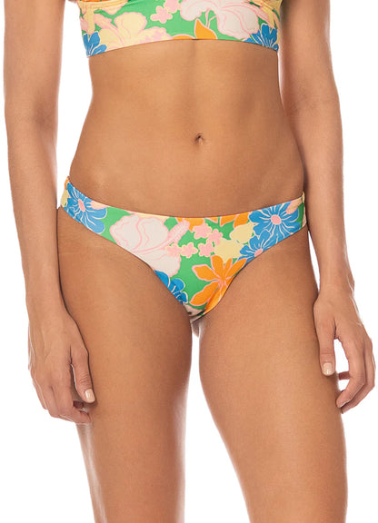 Tropic Lei Flirt low rise thin-side cheeky bikini bottom by Maaji
