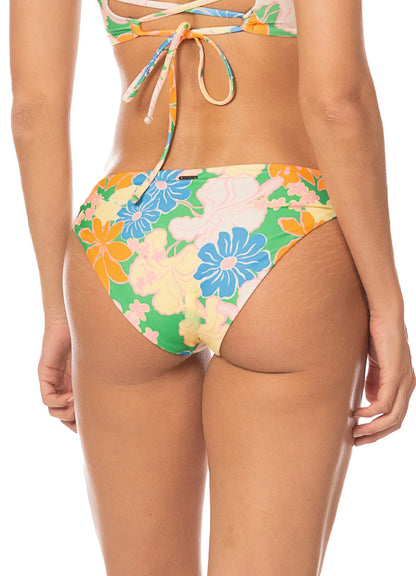 Tropic Lei Flirt low rise thin-side cheeky bikini bottom by Maaji