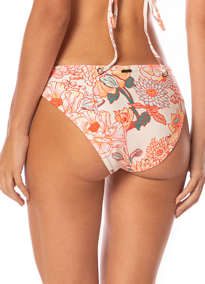 Japanese Summer Sublimity classic cheeky bikini bottom by Maaji