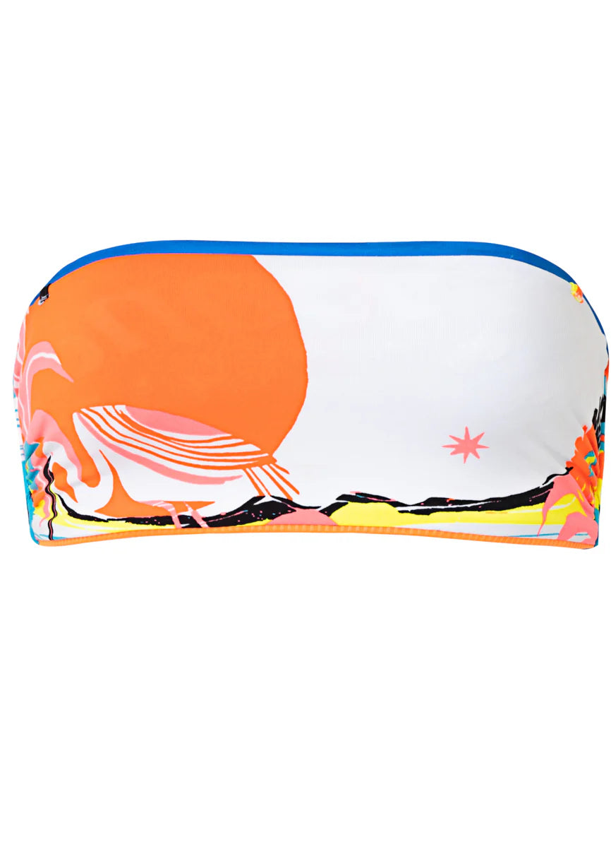 Tropical Paradise Bandee Bandeau Bikini Top