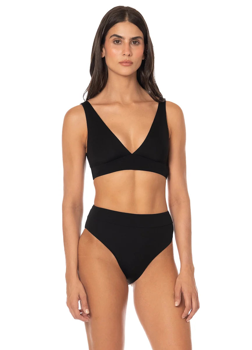 Allure Longline Reversible Bikini Top