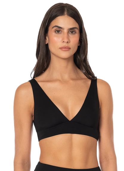 Allure Longline Reversible Bikini Top