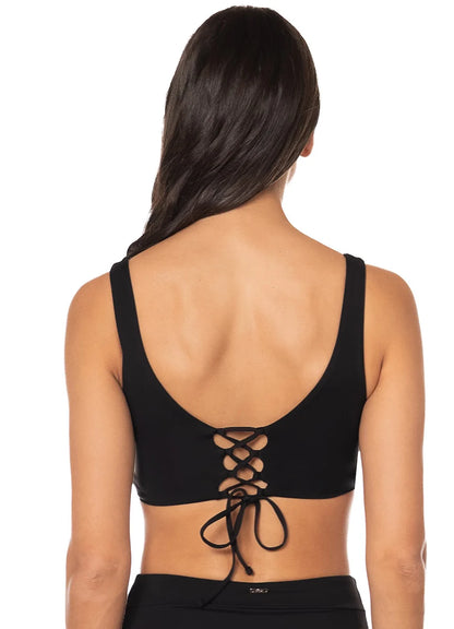 Allure Longline Reversible Bikini Top