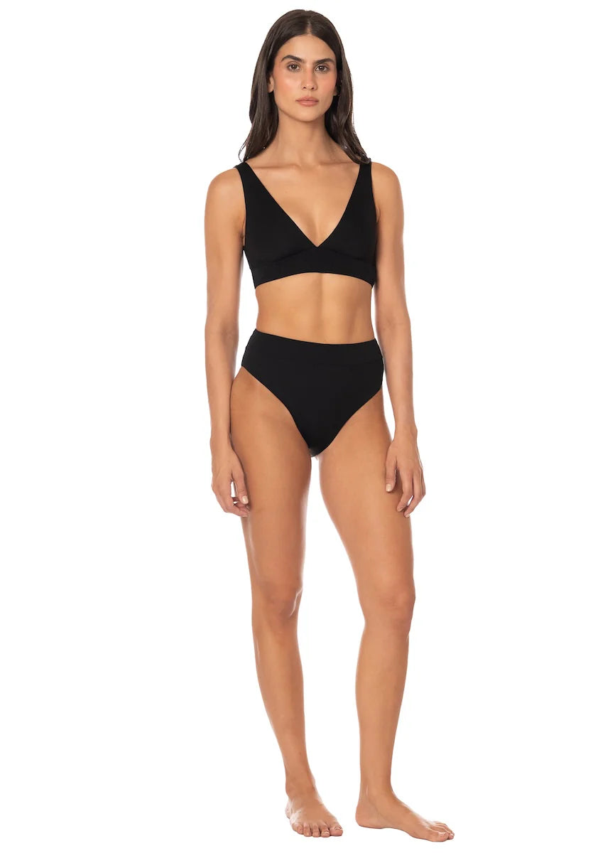 Allure Longline Reversible Bikini Top