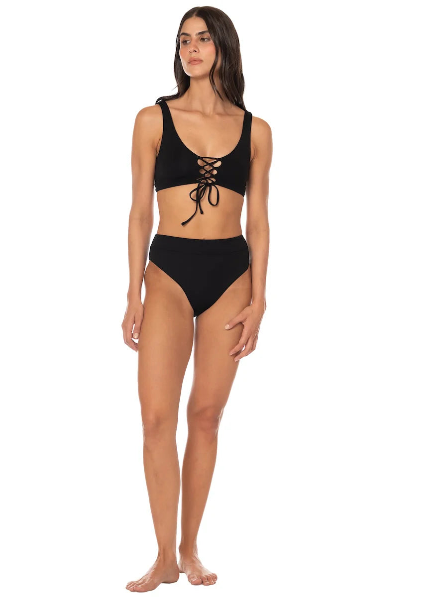 Allure Longline Reversible Bikini Top