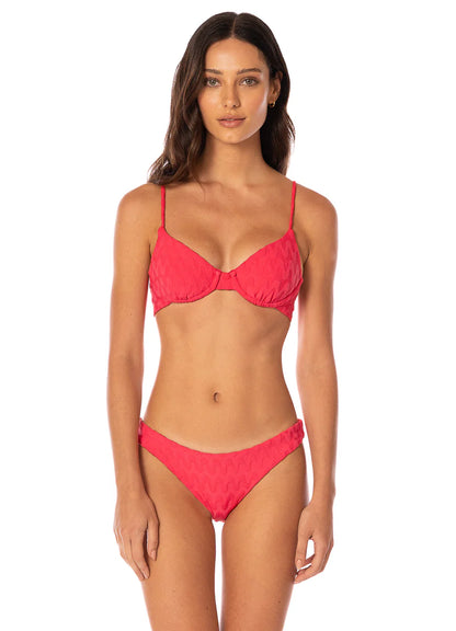 Apple Red Sublimity Classic Bikini Bottom