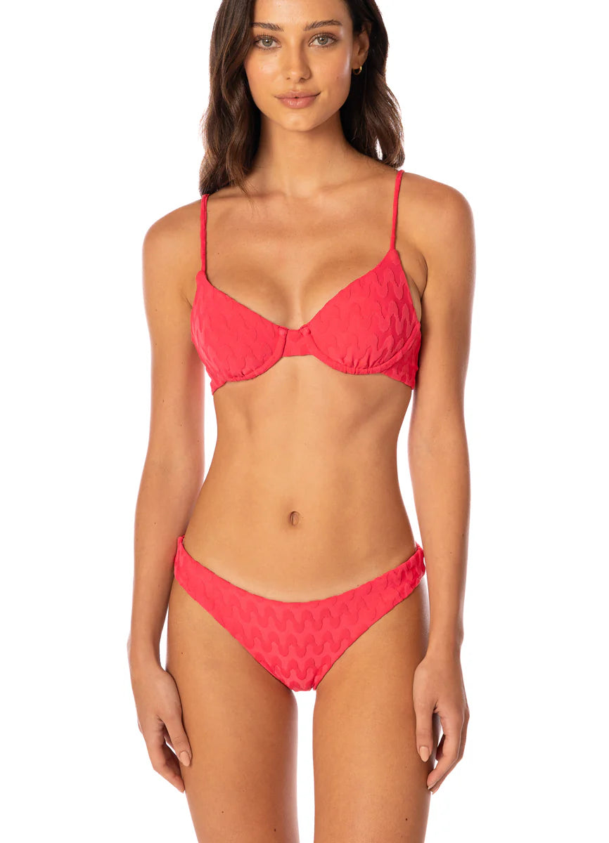 Apple Red Sublimity Classic Bikini Bottom