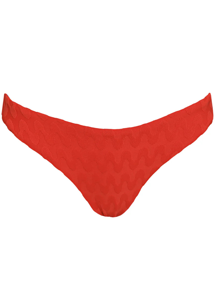 Apple Red Sublimity Classic Bikini Bottom