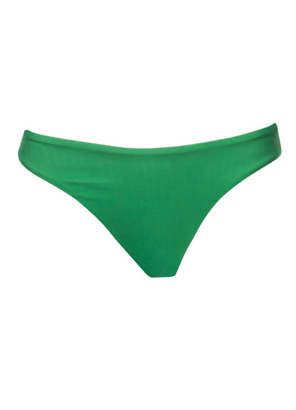 Green Sublimity regular rise classic cheeky bikini bottom by Maaji