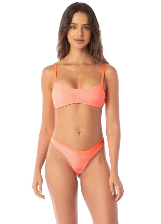 Watermelon Daiquiri Léa Sporty Bralette Bikini Top